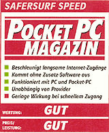 Testbericht Pocket PC Magazin